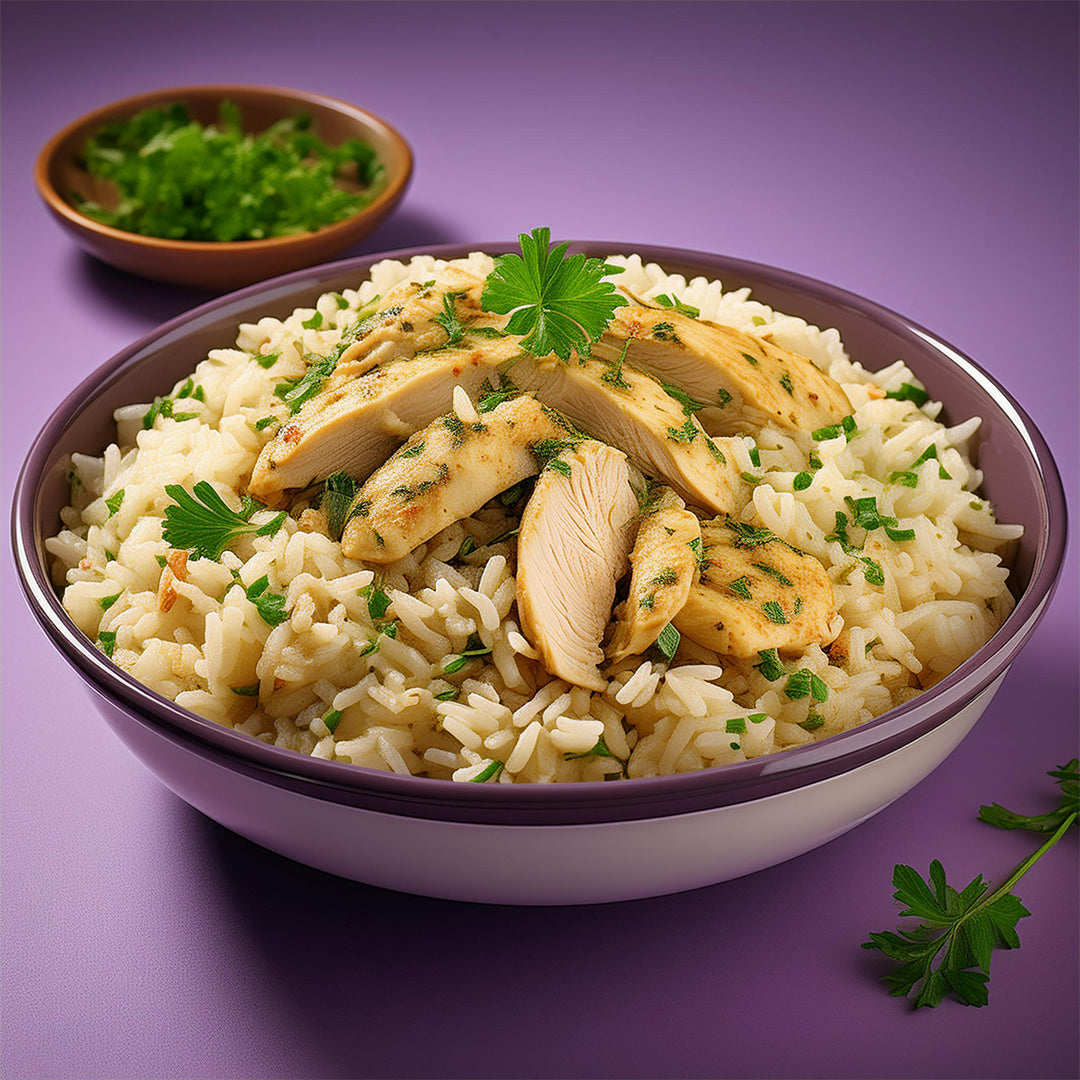 Organic Chicken & Herb Rice