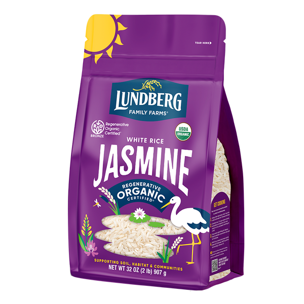 Arroz jazmín blanco ecológico