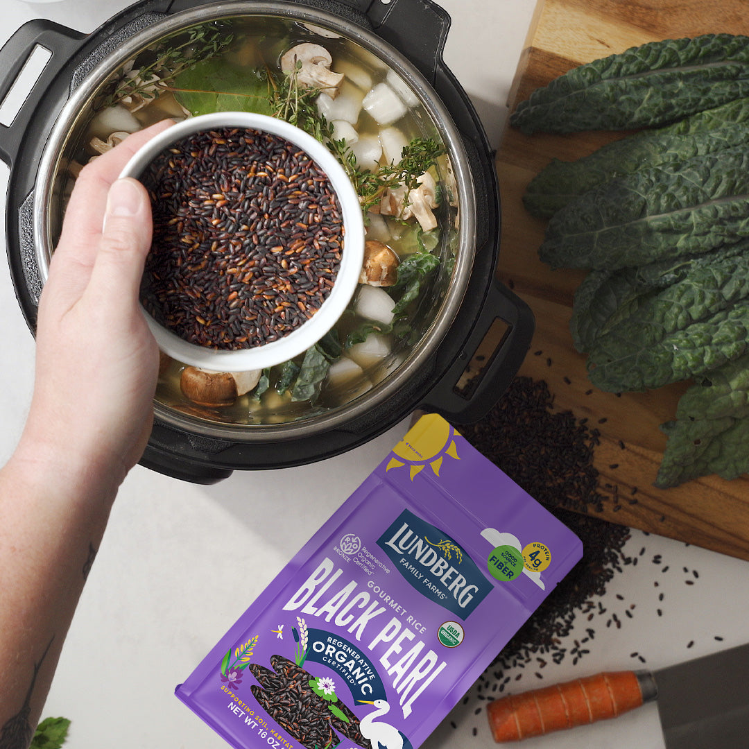 Organic Black Pearl Rice