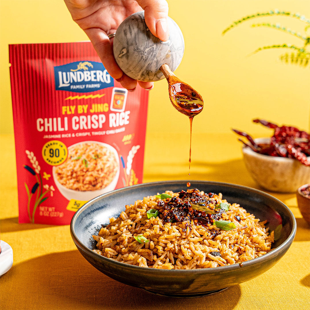 Lundberg x Fly by Jing Chili Crisp Rice