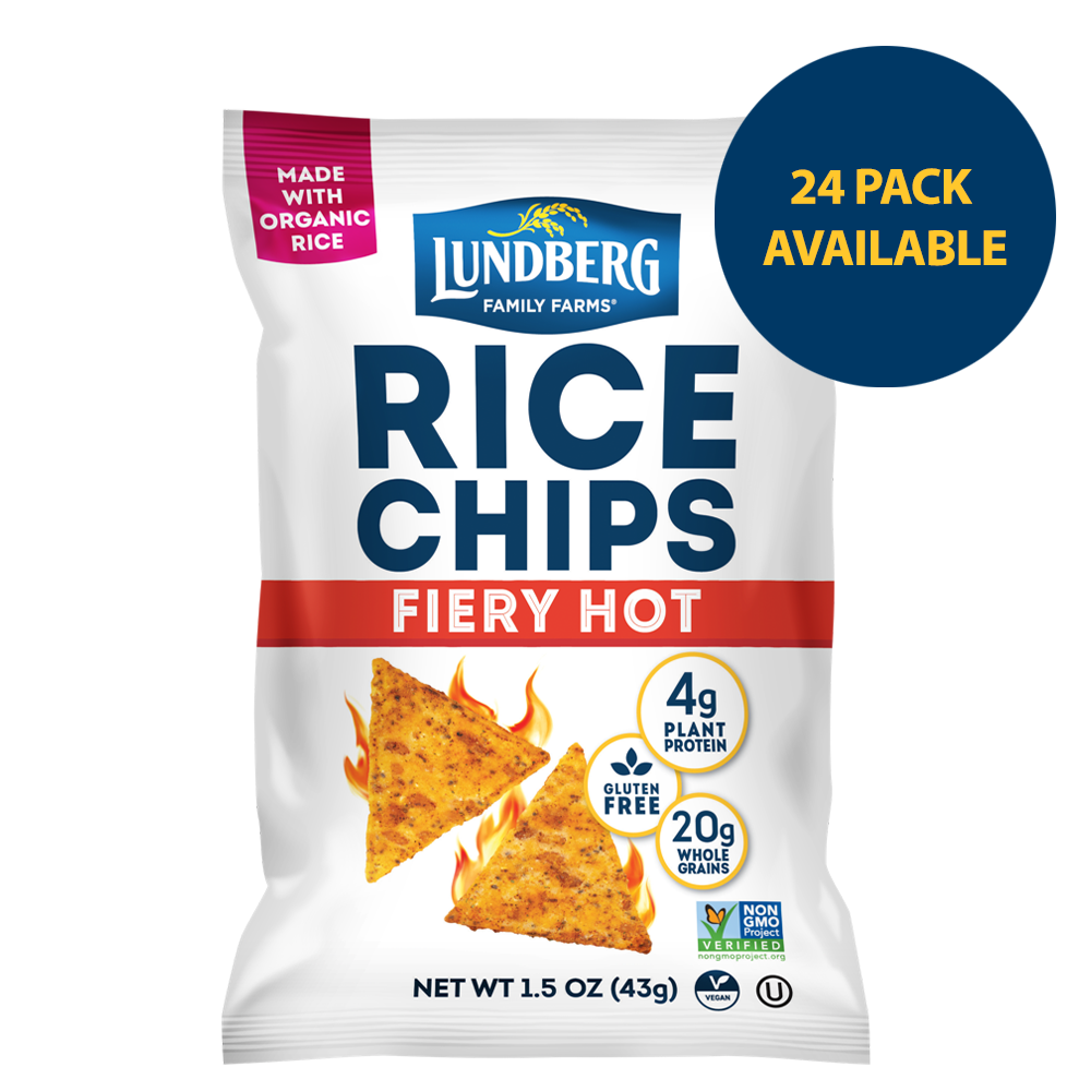 Fiery Hot Rice Chips - Single-Serve