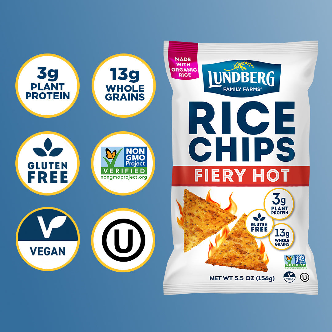 Fiery Hot Rice Chips