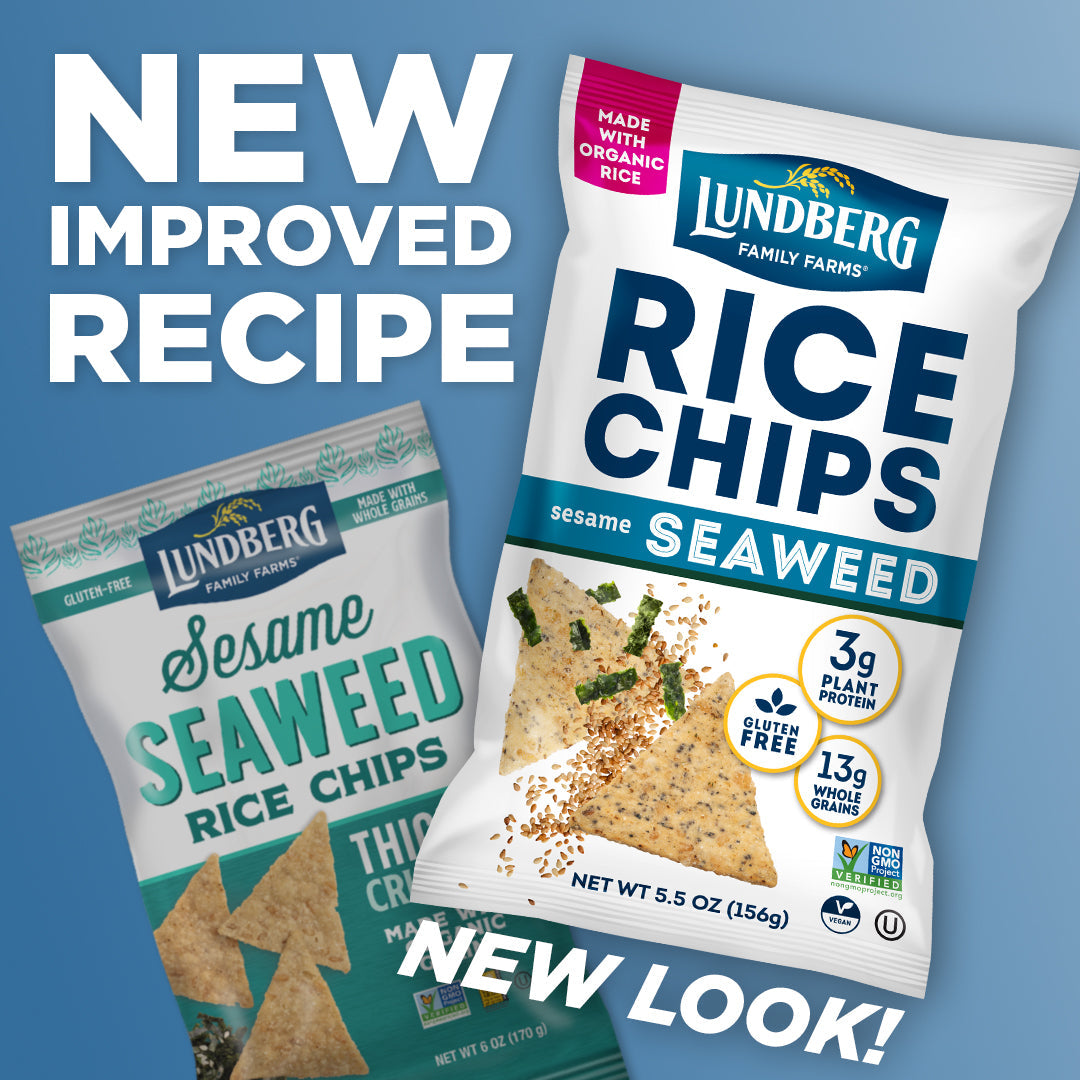 Sesame Seaweed Rice Chips