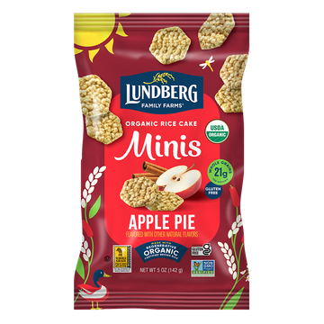 Organic Apple Pie Rice Cake Minis