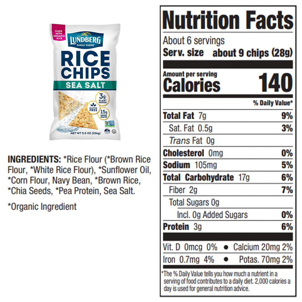 Sea Salt Rice Chips
