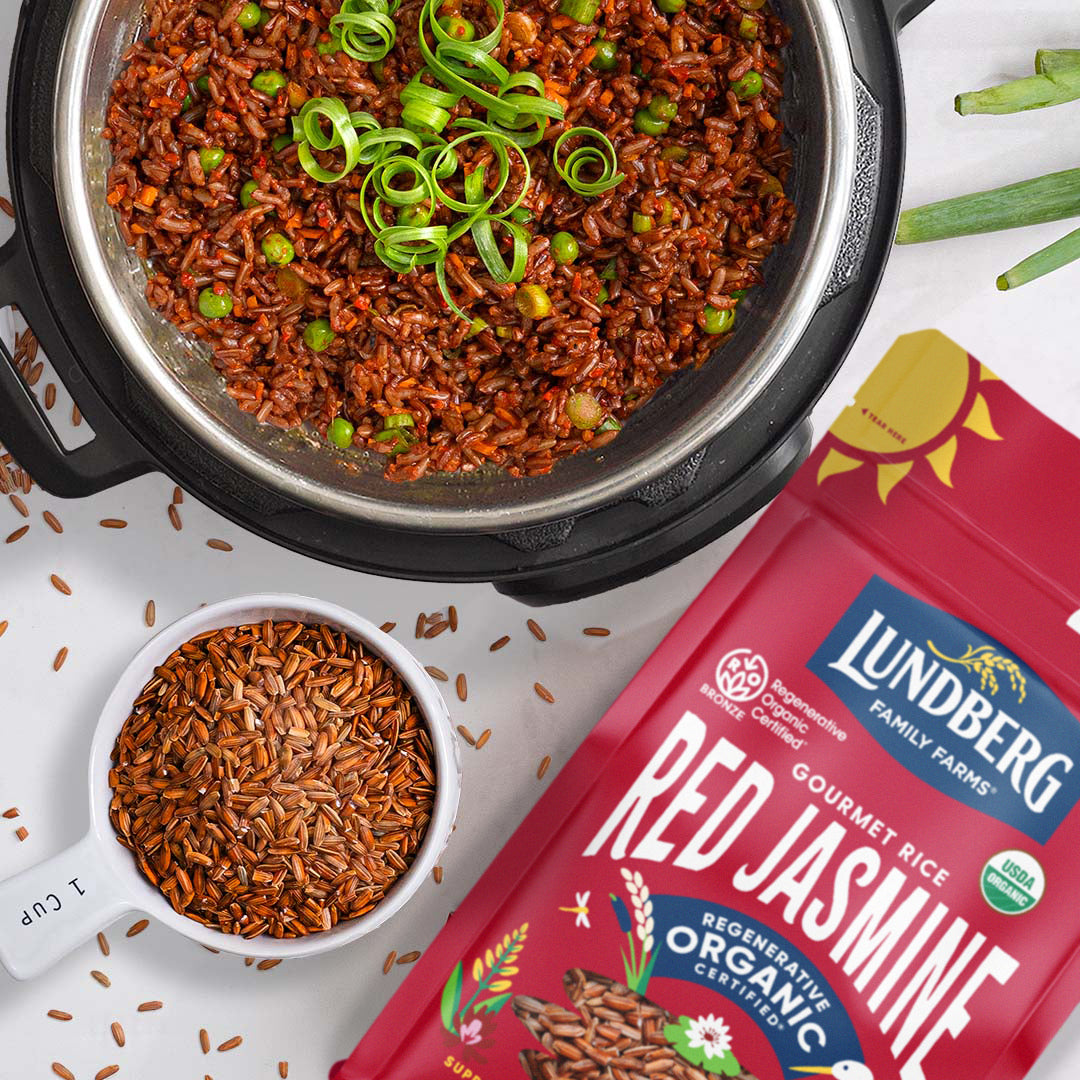 Organic Red Jasmine Rice