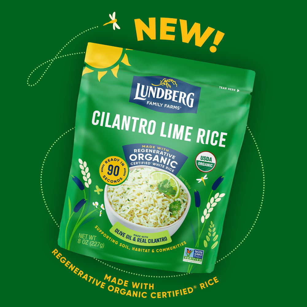 Organic 90-Second Cilantro Lime Rice