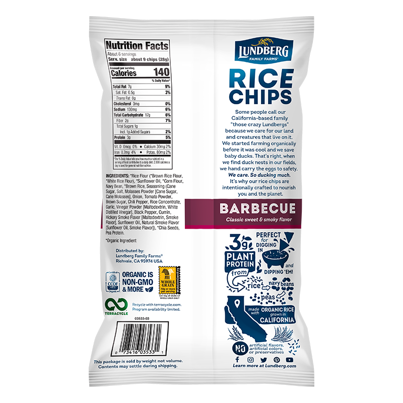 Barbecue Rice Chips
