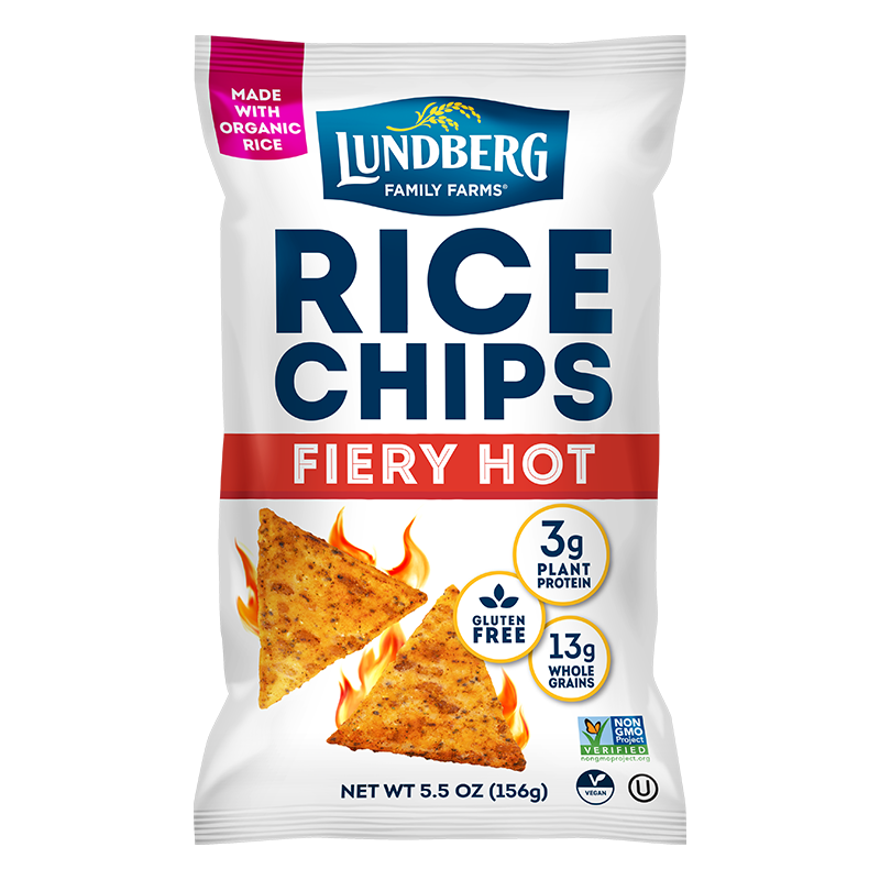Fiery Hot Rice Chips