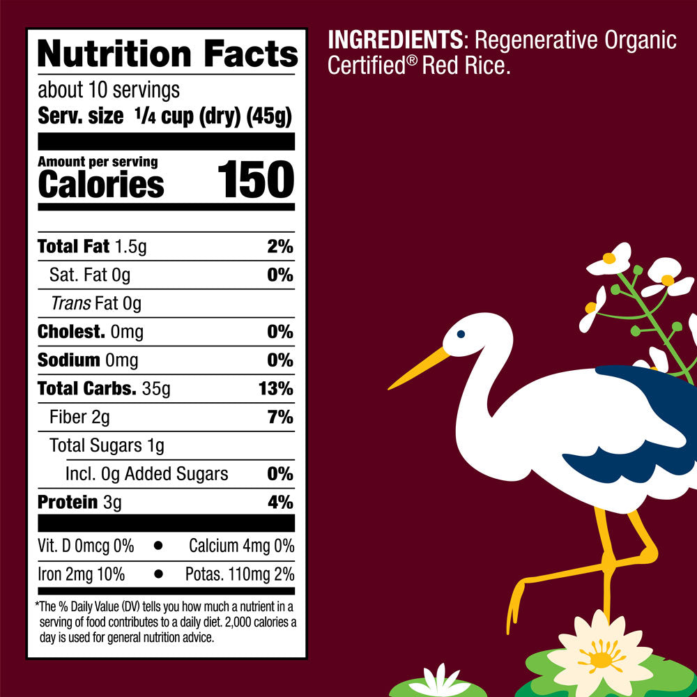 Organic Red Jasmine Rice