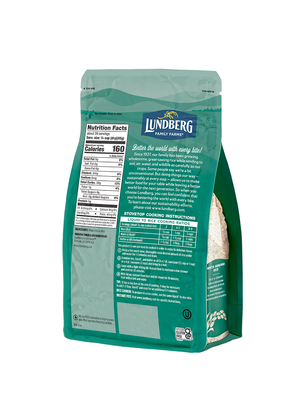 White Arborio Rice