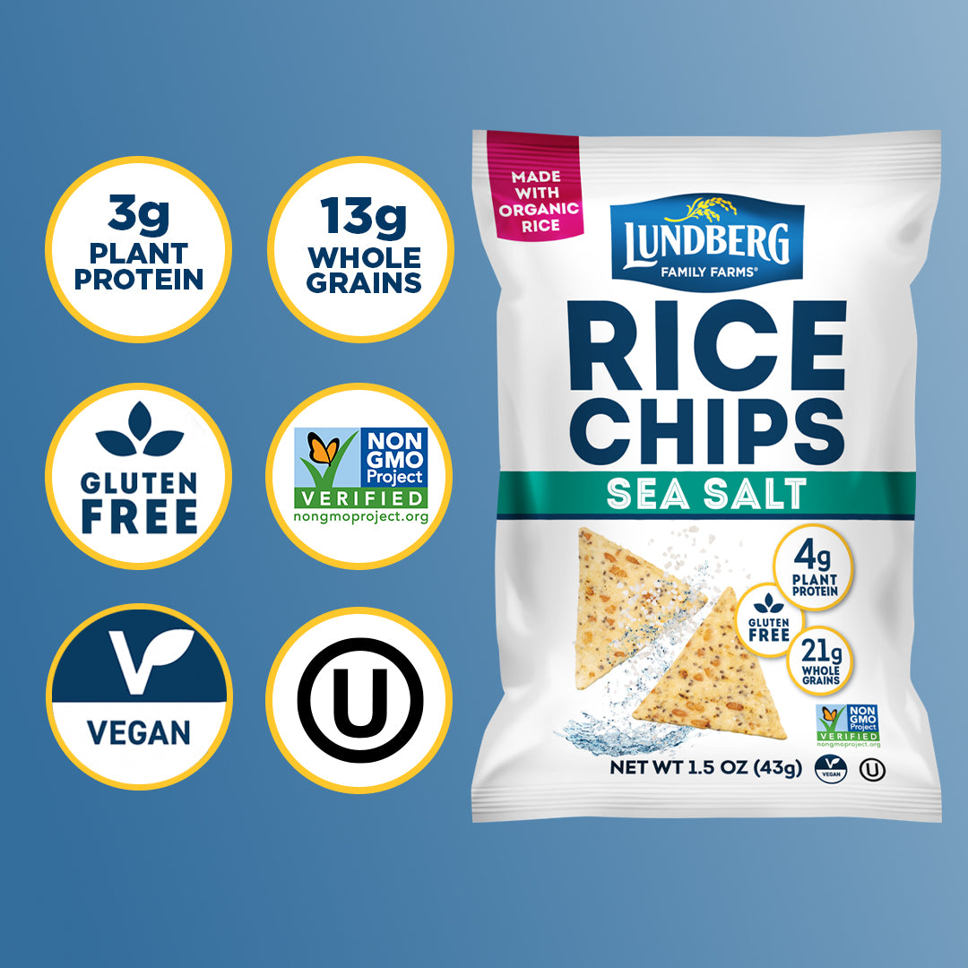 Sea Salt Rice Chips - Single-Serve