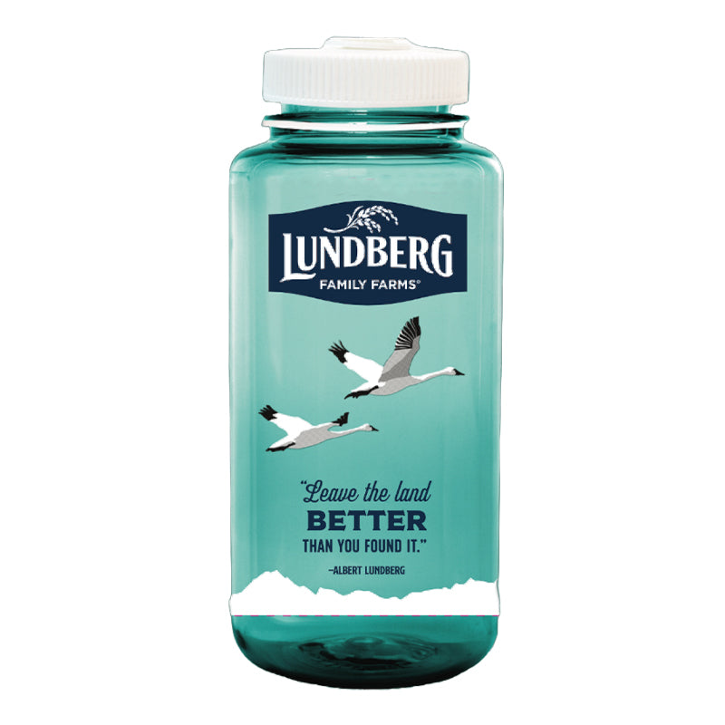 Snow Goose Nalgene Water Bottle Lundberg Family Farms