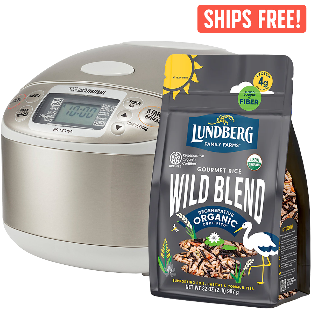 Lundberg x Zojirushi, Wild Blend