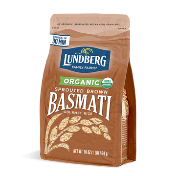 Organic Sprouted Brown Basmati Rice
