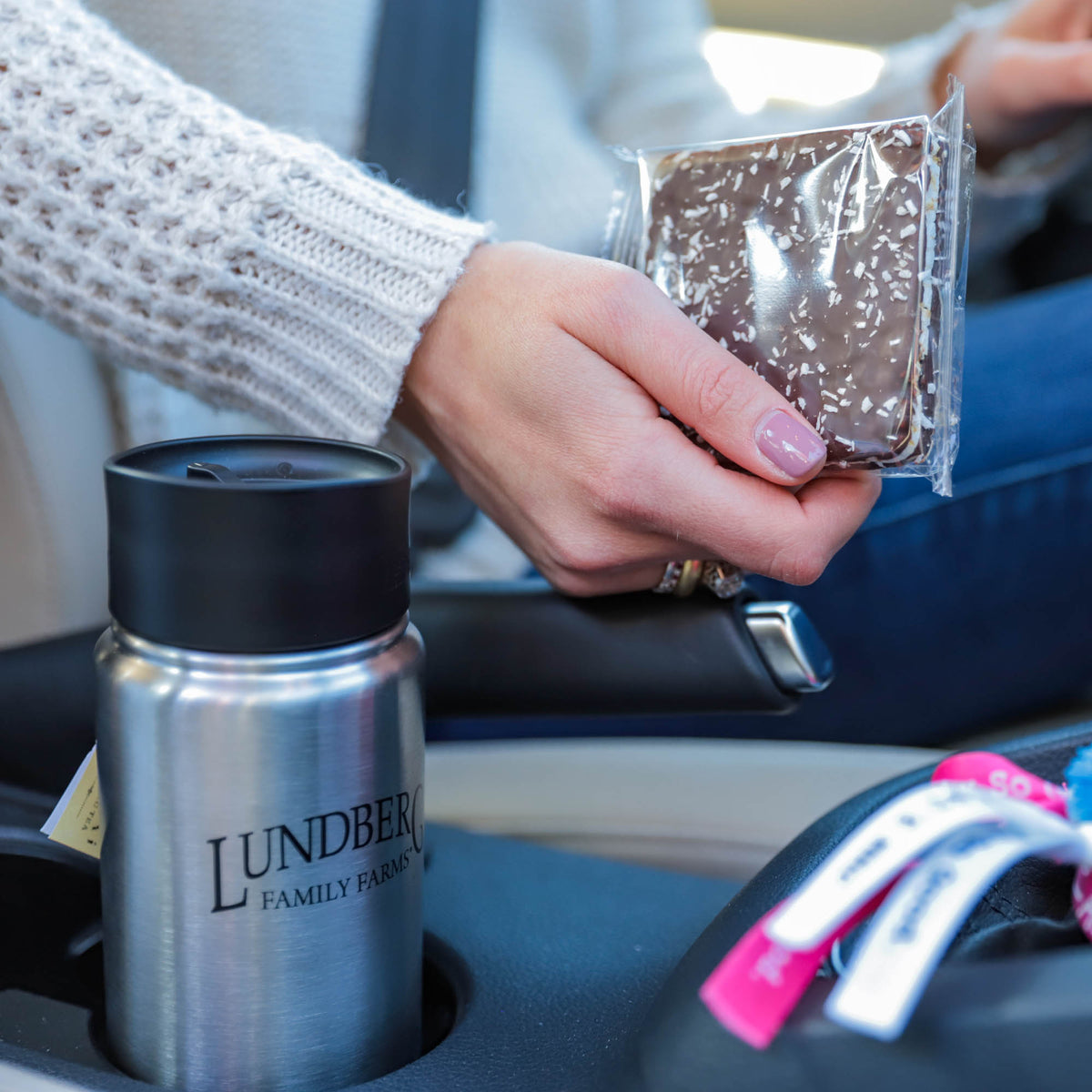 Organic Chocolate Thin Stackers® - Coconut Sprinkle