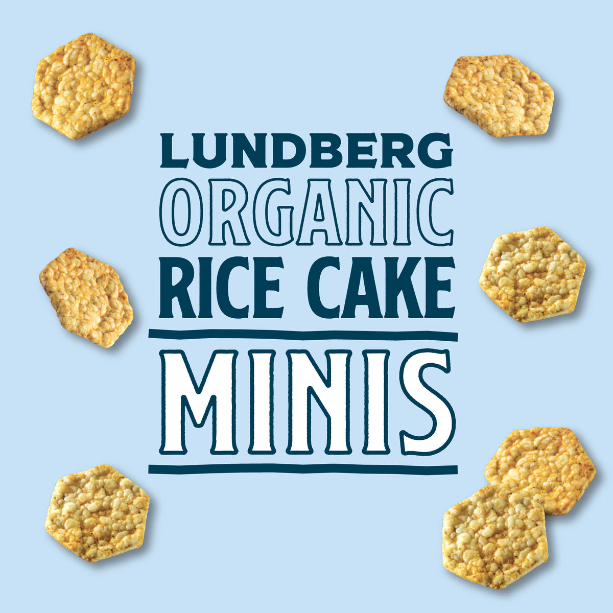 Organic Rice Cake Minis Buffalo Ranch Products Lundberg Family Farms