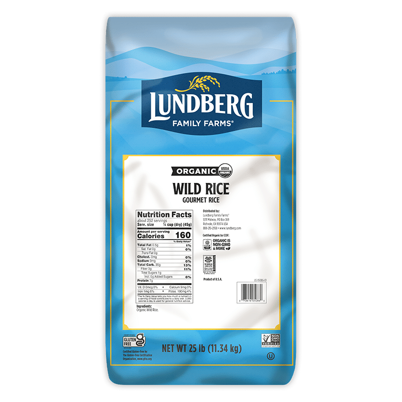 Wild Rice Packaged Organic Wild Rice - Products | Lundberg Family Farms