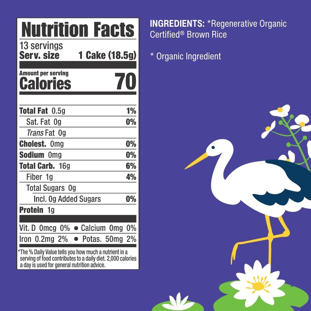 Organic Salt-Free Rice Cakes