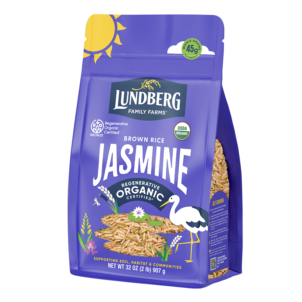 Organic Brown Jasmine Rice