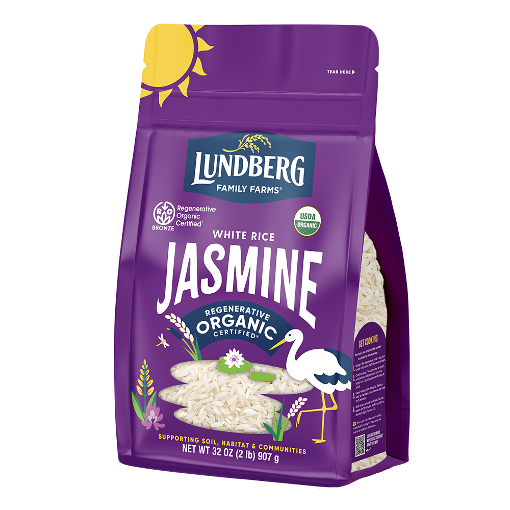 Organic White Jasmine Rice - Products | Lundberg Family Farms