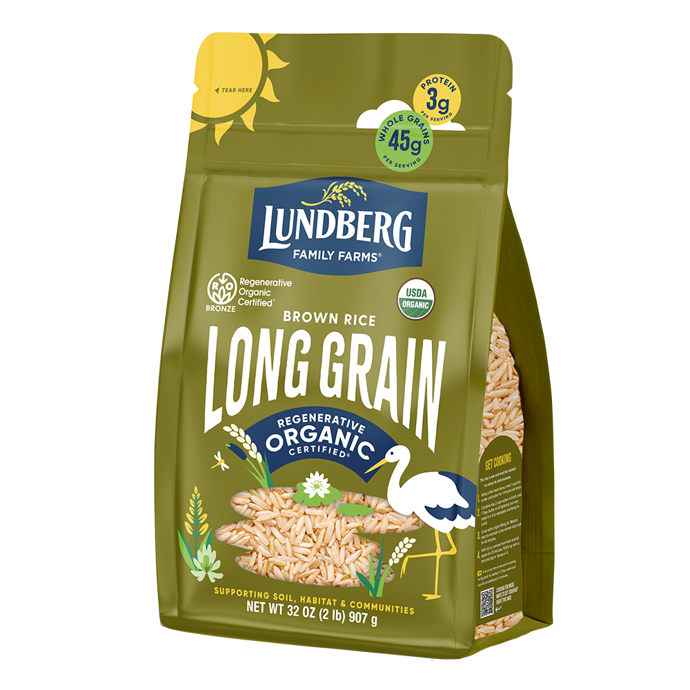 Organic Brown Long Grain Rice - Products | Lundberg Family Farms