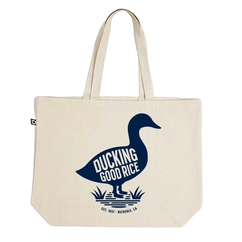 Ducking Good Rice™ Tote Bag – Lundberg Family Farms