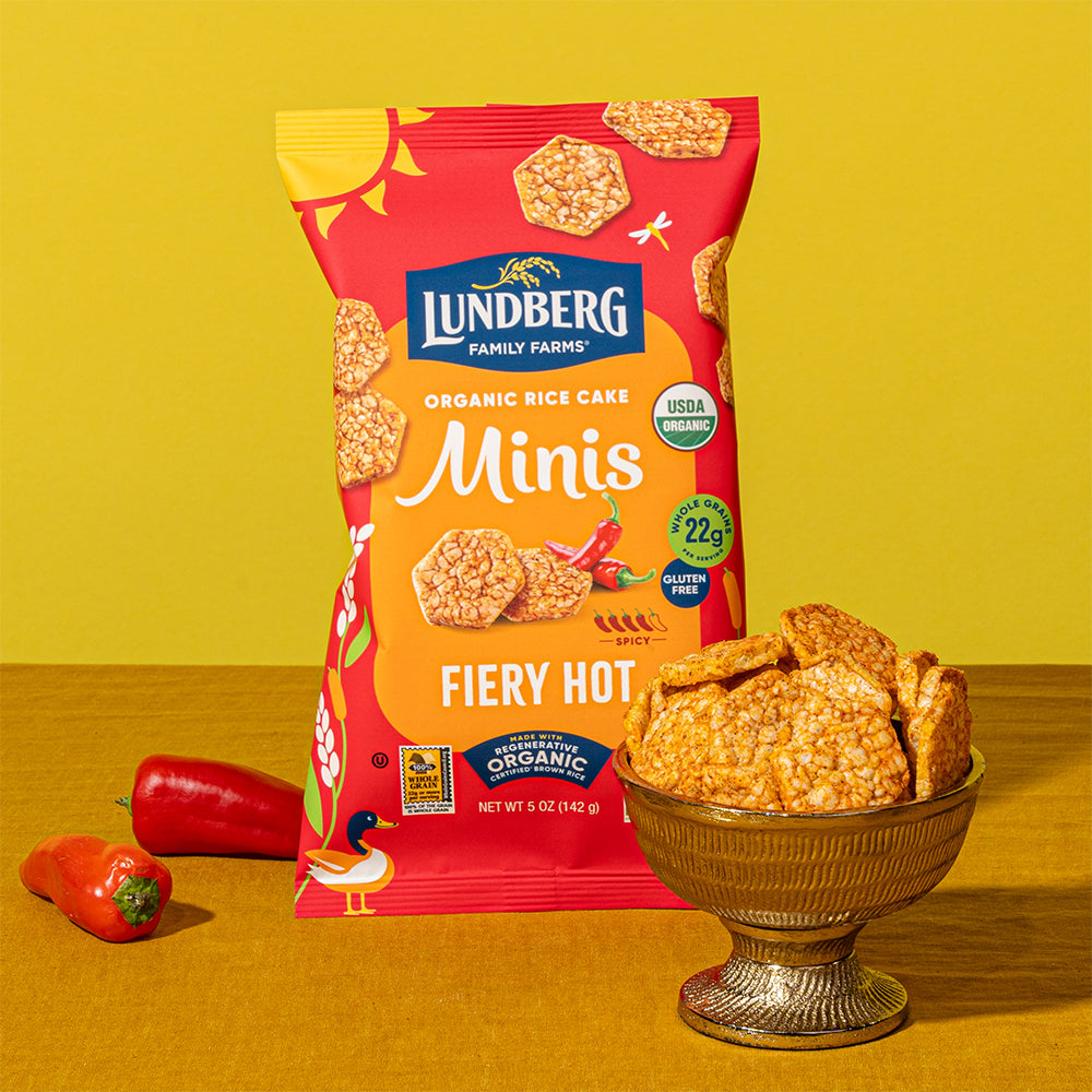 Organic Fiery Hot Rice Cake Minis