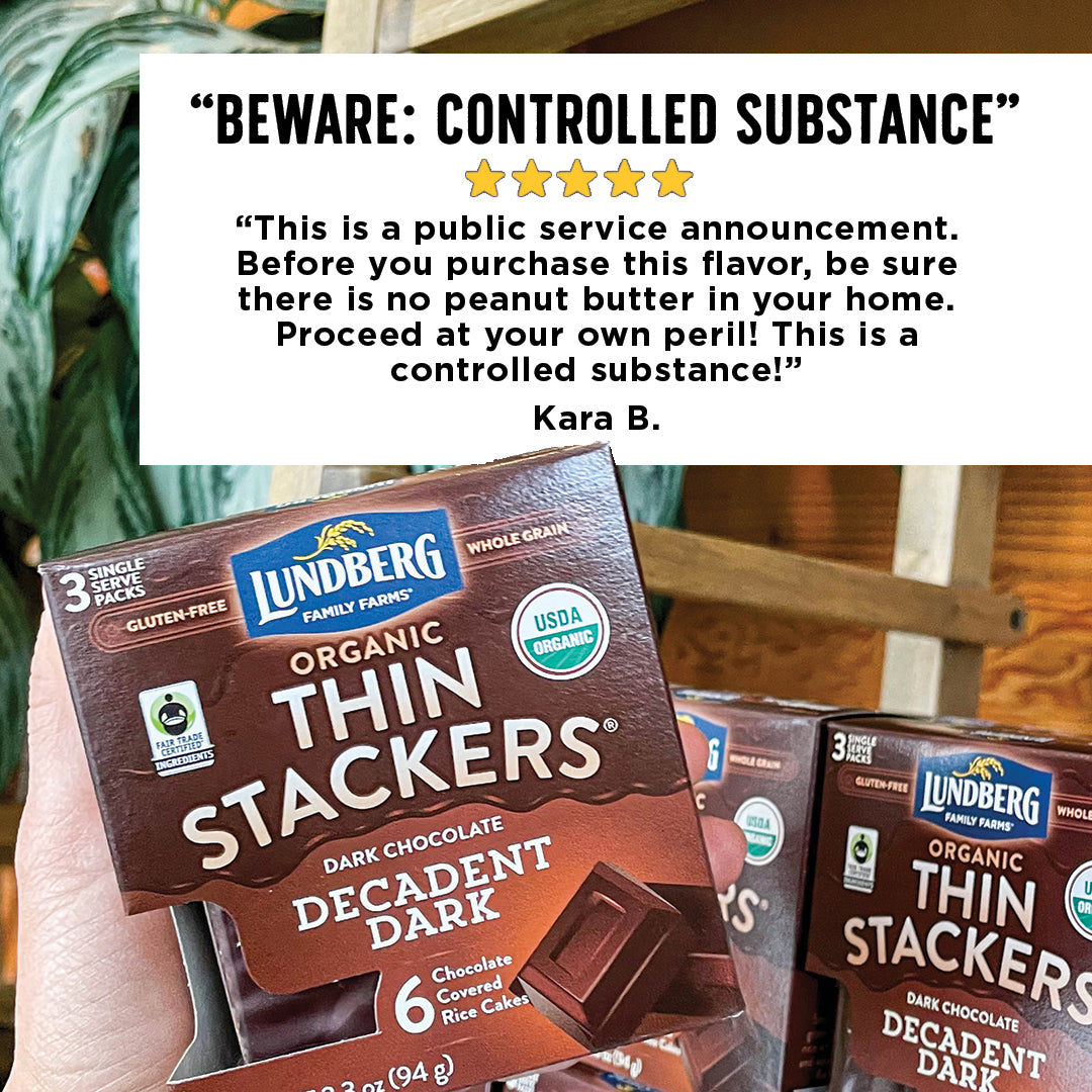 Organic Chocolate Thin Stackers® - Decadent Dark