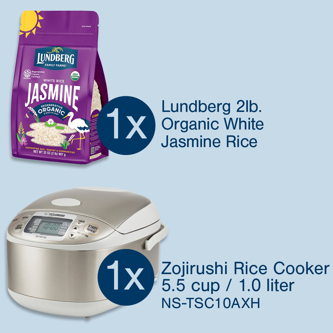 Lundberg x Zojirushi, Jasmine Rice