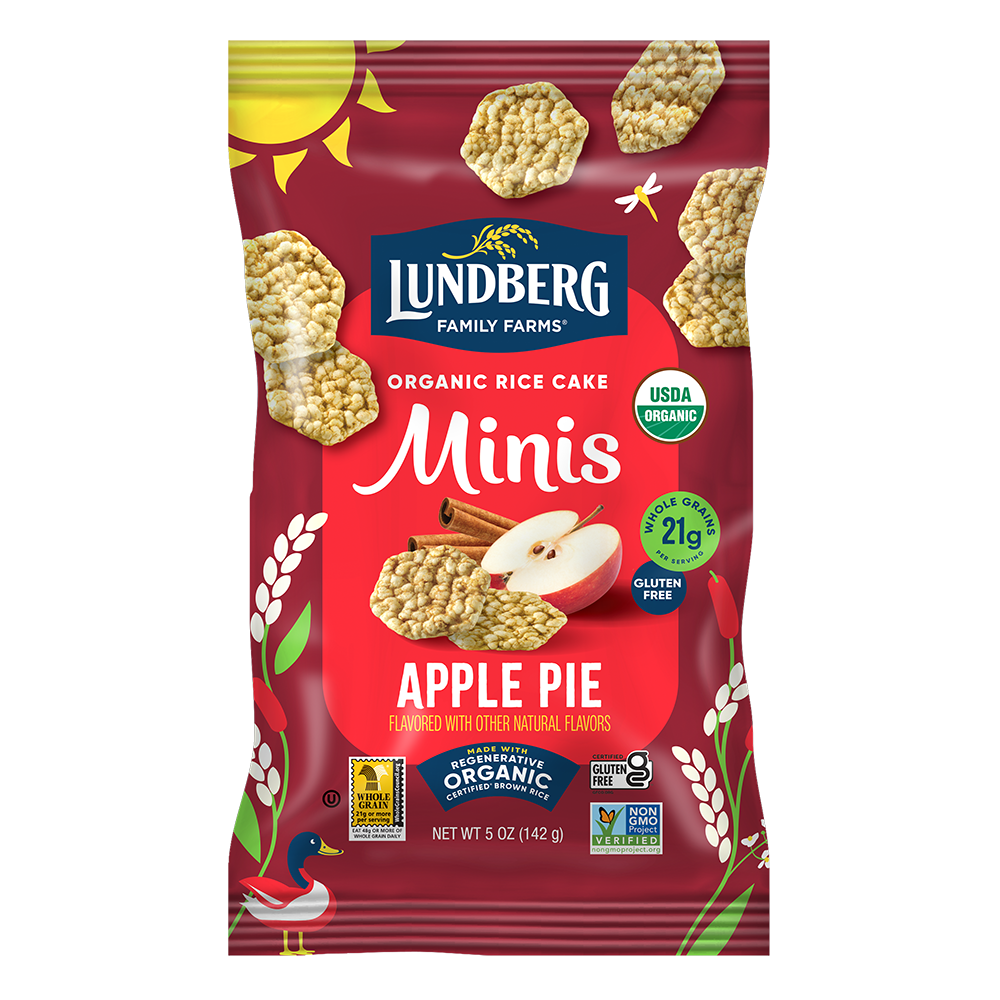 Organic Apple Pie Rice Cake Minis