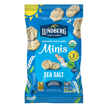 Organic Sea Salt Rice Cake Minis