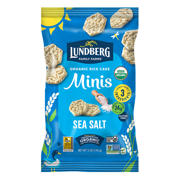 Organic Sea Salt Rice Cake Minis