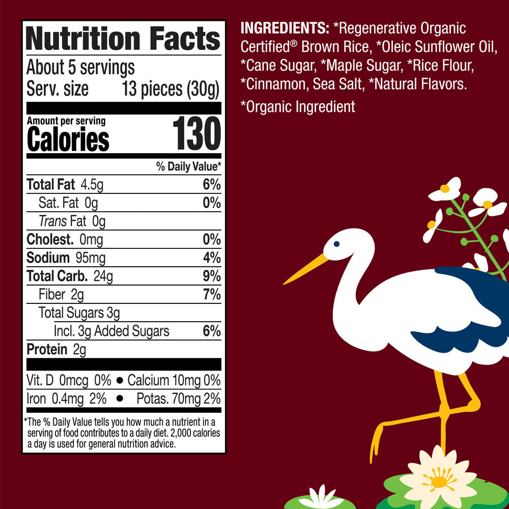 Organic Apple Pie Rice Cake Minis