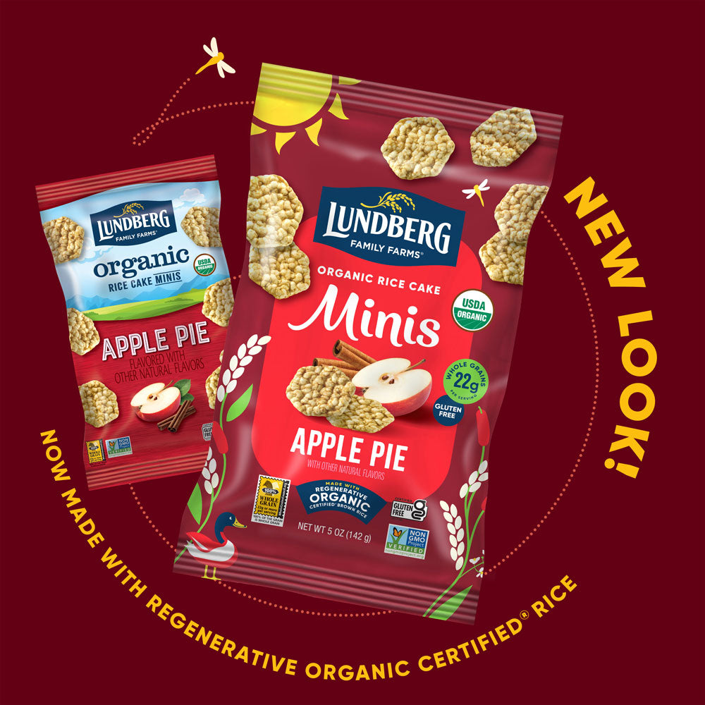 Organic Apple Pie Rice Cake Minis