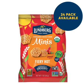 Organic Fiery Hot Rice Cake Minis, Single-Serve