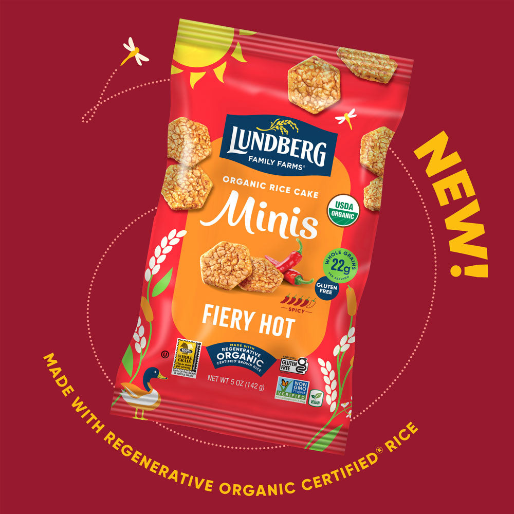Organic Fiery Hot Rice Cake Minis