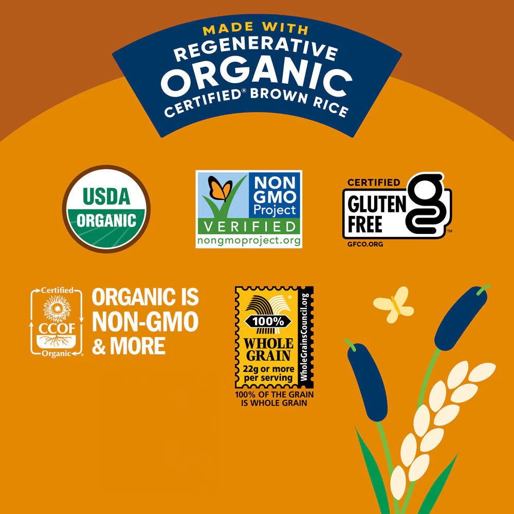 Organic White Cheddar Rice Cake Minis, Single-Serve