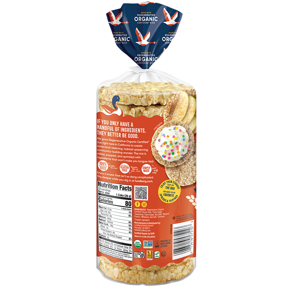 Organic Salted Caramel Rice Cakes