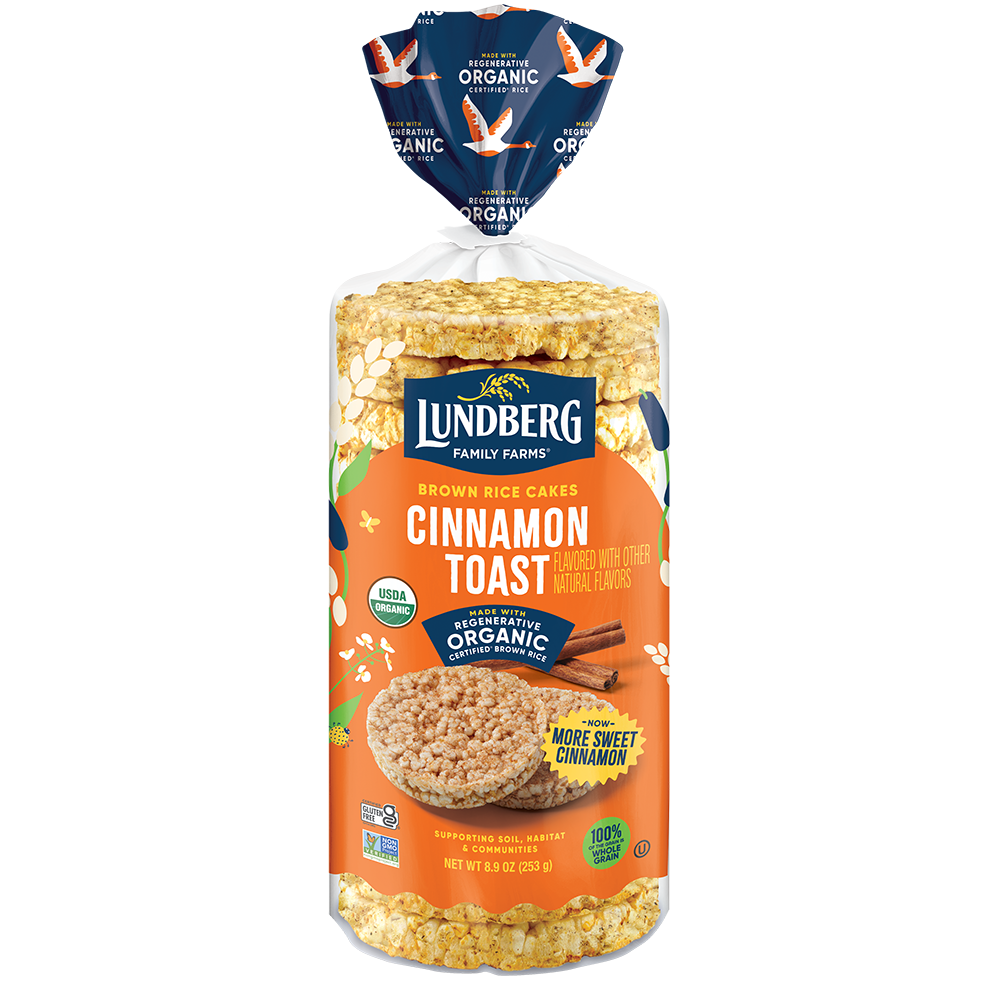 Organic Cinnamon Toast Rice Cakes