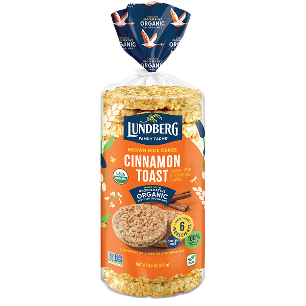 Organic Cinnamon Toast Rice Cakes