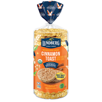 Organic Cinnamon Toast Rice Cakes