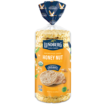 Organic Honey Nut Rice Cakes
