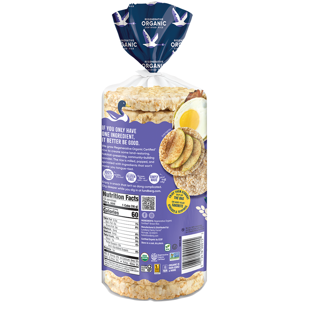 Organic Salt-Free Rice Cakes
