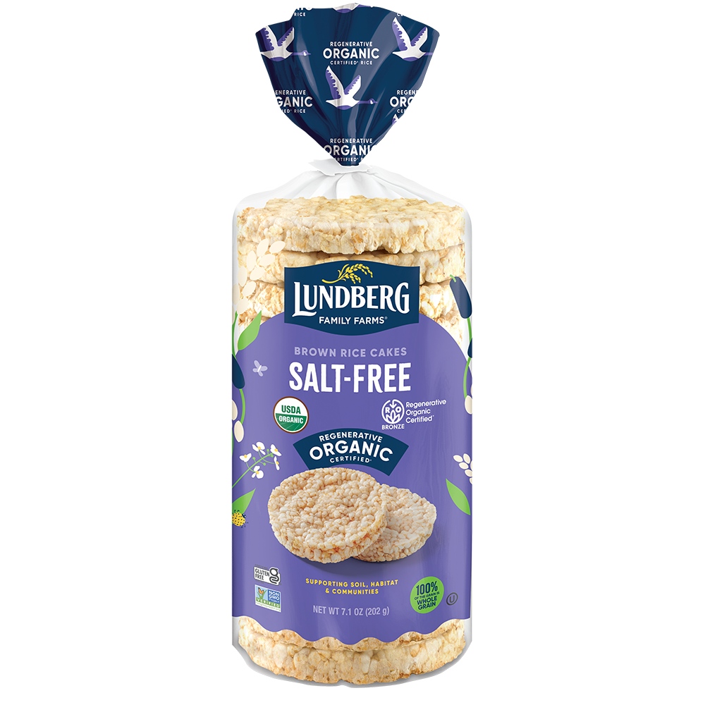 Organic Brown Rice Cakes - Salt-Free - Products | Lundberg Family