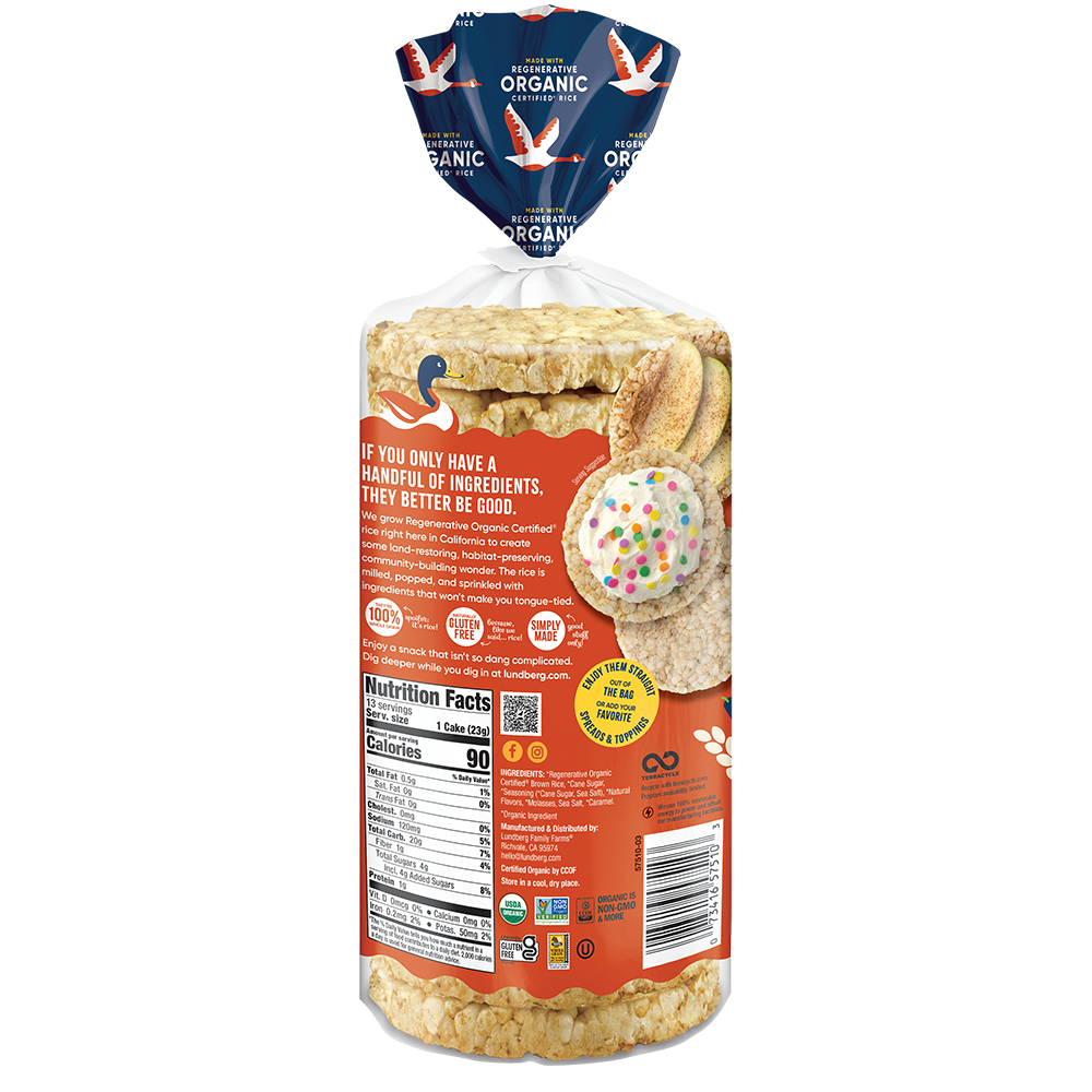 Organic Salted Caramel Rice Cakes