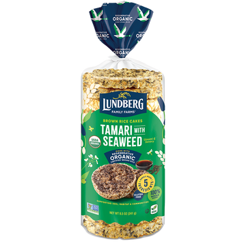 Organic Tamari With Seaweed Rice Cakes