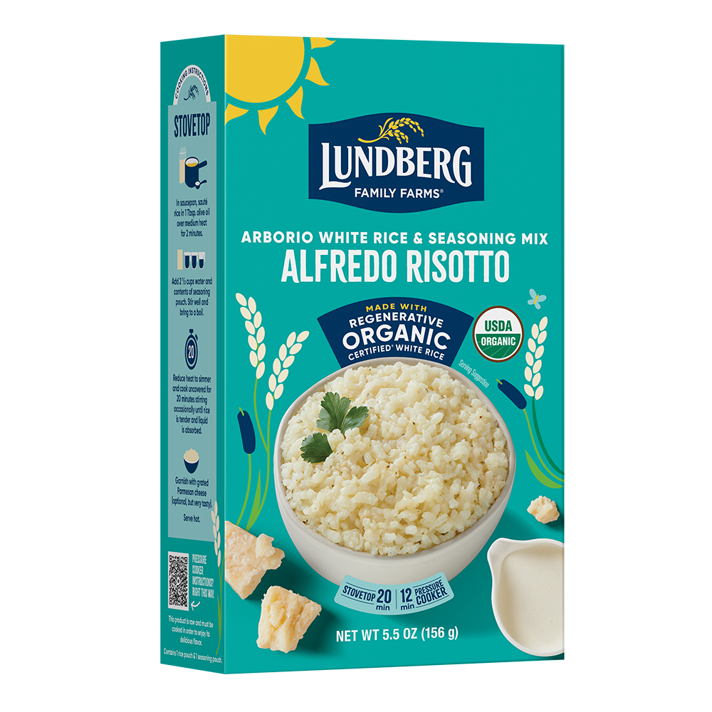 Organic Alfredo Risotto