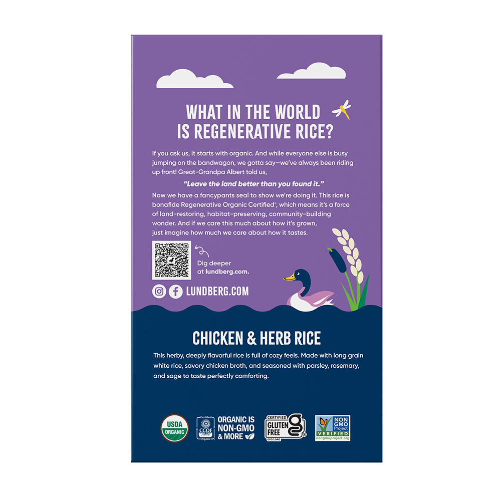 Organic Chicken & Herb Rice