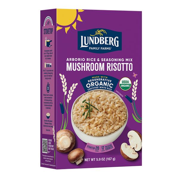 Organic Mushroom Risotto
